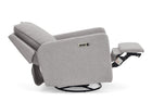 Ash (1547) 13-babyGap Harlowe Power Recliner and Swivel Glider with USB-A and Type-C Ports in Stain-Resistant Performance Fabric