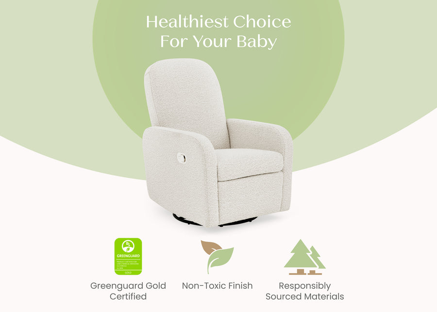 Ivory (1556) 16-Teddy Nursery Swivel Recliner