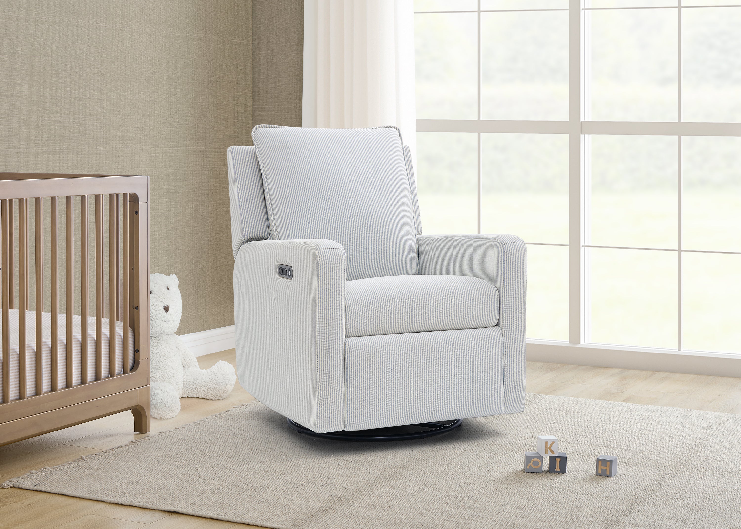 Complete The Look for babyGap Harlowe Power Recliner and Swivel Glider with USB-A and Type-C Ports in Stain-Resistant Performance Fabric
