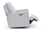 Sky Blue (1582) 33-babyGap Harlowe Power Recliner and Swivel Glider with USB-A and Type-C Ports in Stain-Resistant Performance Fabric