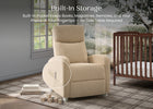 Wheat (1586) 21-Riley Pushback Stationary Recliner