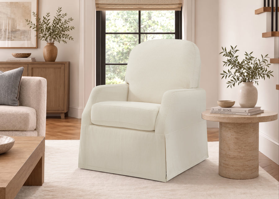 Almond (1581) 2-Olivia Swivel Glider