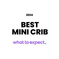 Award badge for Best Mini Crib 2024
