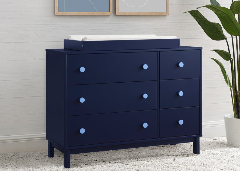 navy blue dresser changing table Black Nursery & Kids Dressers