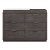 DCB: Rustic Grey (084) 17-Forever 6 Drawer Dresser with Interlocking Drawers - Naturals Collection