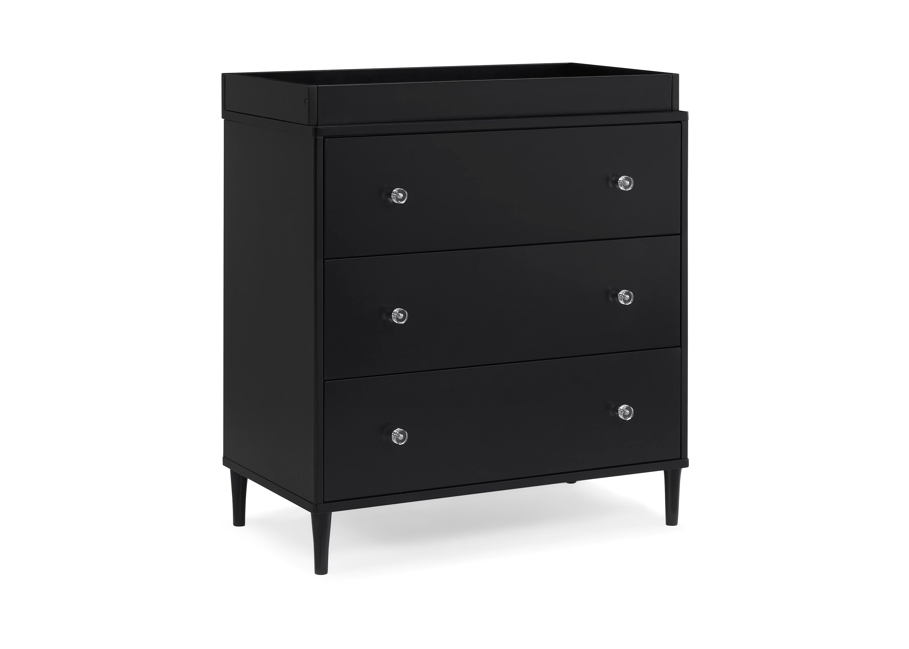 Drawer - drewer フリルブラウス36 Bowie 3 Drawer Dresser with Changing Top and Interlocking