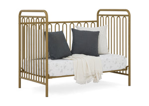 Melted Bronze (1362) 23-Darcy 4-in-1 Convertible Metal Crib