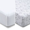 babyGap White Clouds 100% Organic Cotton Crib Sheets - 2 Pack 6-babyGap White Clouds 100% Organic Cotton Crib Sheets - 2 Pack