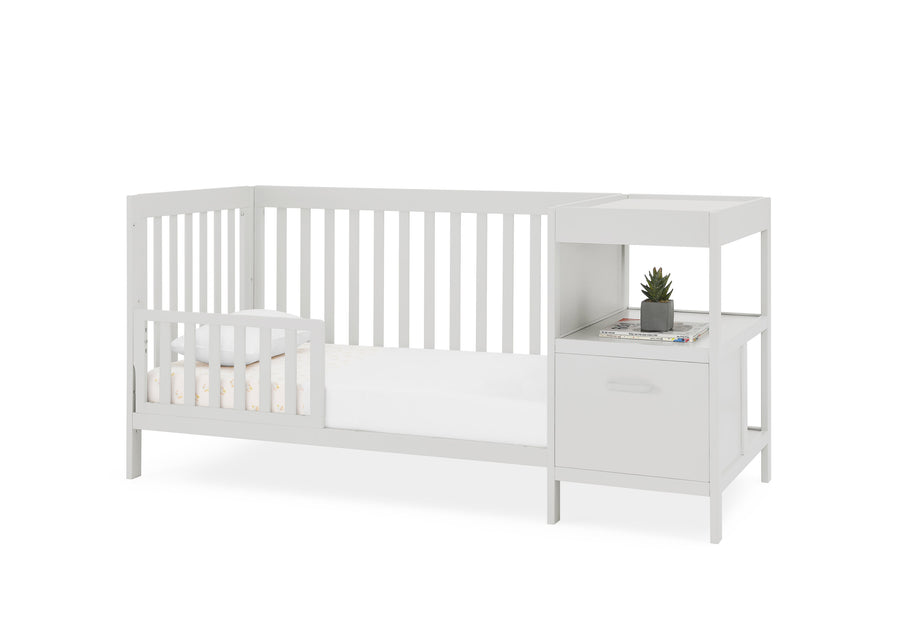 Moonstruck Grey (1351) 27-Alice 5-in-1 Convertible Crib and Changer