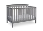 Grey (026) 4-Gateway 4-in-1 Convertible Crib