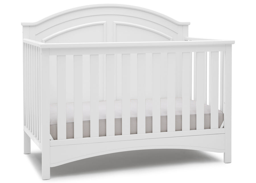 Bianca White (130) 3-Perry 6-in-1 Convertible Crib
