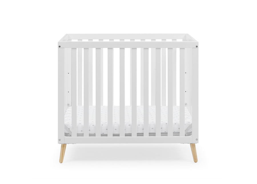 Essex Convertible Mini Baby Crib with 2.75-Inch Mattress, Greenguard Gold Certified 29-Essex Convertible Mini Baby Crib with 2.75-Inch Mattress, Greenguard Gold Certified