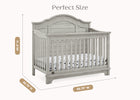 Rustic Mist (1373) 23-Asher 6-in-1 Convertible Crib