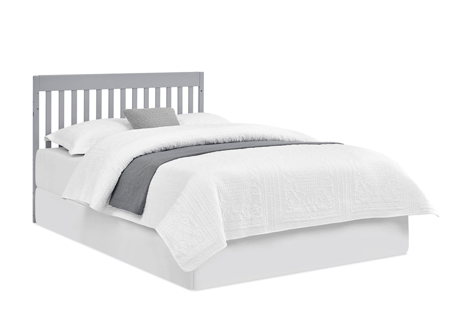 Grey with Natural (1359) 17-Flynn 5-in-1 Convertible Crib and Changer