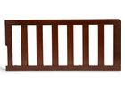 Wooden bed rail on a white background 43-Toddler Guardrail (0081)