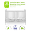 Bianca White (130) 3-Saint 4-in-1 Convertible Crib