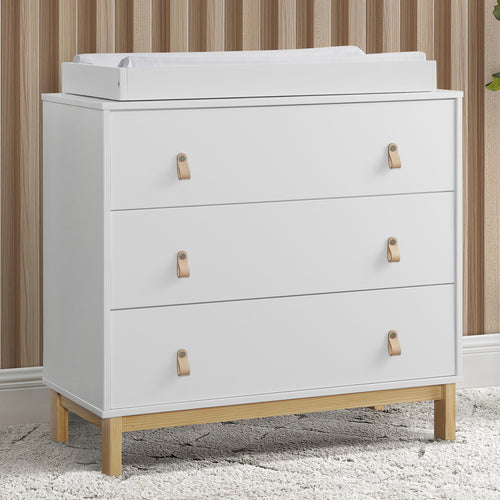 babyGap Legacy 3 Drawer Dresser with Leather Pulls and Interlocking Dr | Delta Children babyGap Legacy 3 Drawer Dresser with Leather Pulls and Interlocking Dr | Delta Children