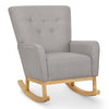 DCB: French Grey with Natural (1424) 6-Colby Rocking Chair
