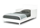 Bianca White (1650) 7-Dreamer Toddler Bed (Choose from Dinosaur or Rainbow Headboard Stickers)