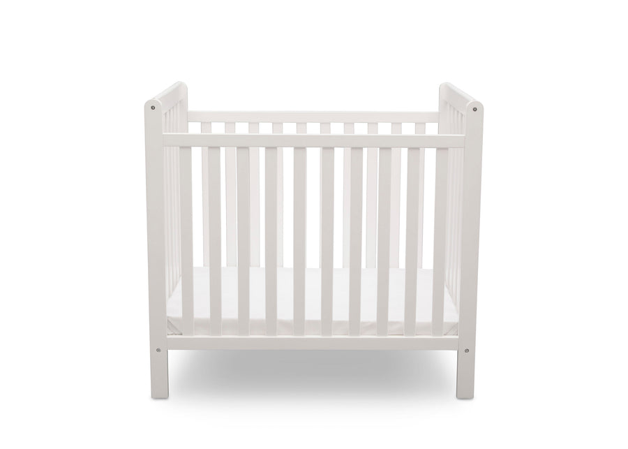 Classic Mini Crib with 2.75-inch Mattress - Convertible to Twin Bed 32-Classic Mini Crib with 2.75-inch Mattress - Convertible to Twin Bed