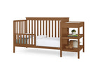 Chestnut (836) 11-Ellie 5-in-1 Convertible Crib and Changer