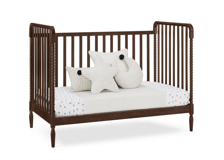 Walnut Espresso (1324) 27-Lily 4-in-1 Convertible Crib