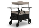 Black and Tan (2473) 9-Gladiator 4-Seater Stroller Wagon