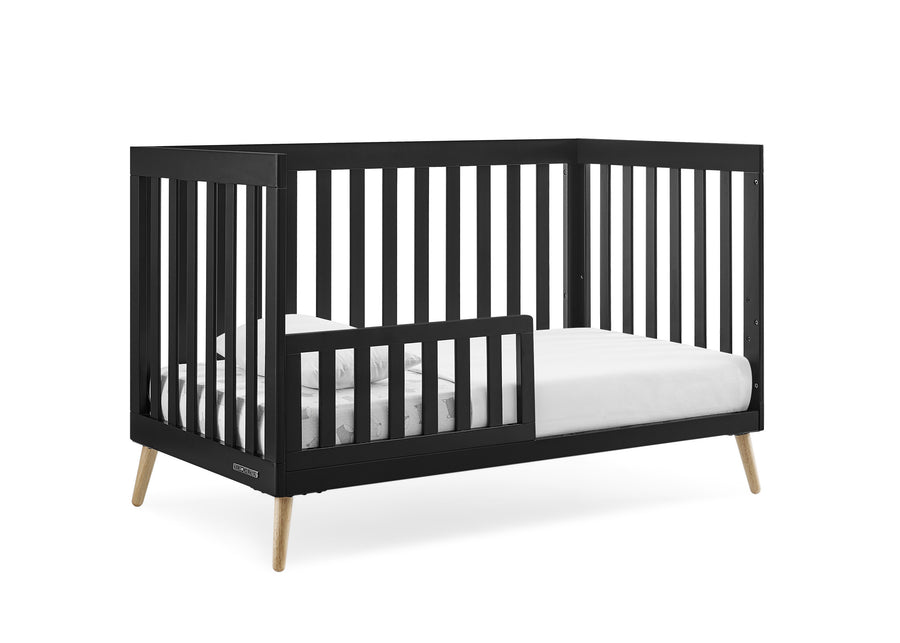 Ebony with Natural (1482) 59-Essex 4-in-1 Convertible Crib