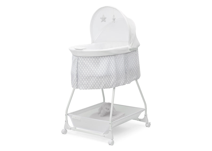 Grey Windchime (2340) 9-Deluxe Soothing Dreams Bassinet