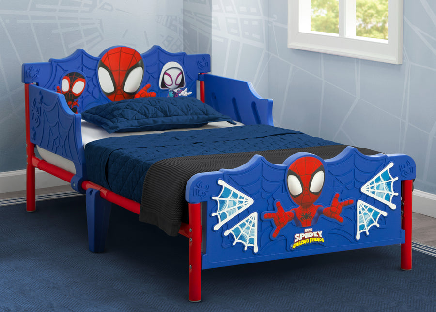 Spider-Man (1164) 1-Spidey and His Amazing Friends 3D Toddler Bed