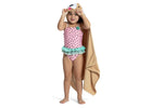 Tan Dog (1239) 31-Kids Hooded Bath Towel with Pockets