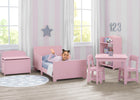 Dusty Rose Pink (692C) 1-MySize Toddler Bed