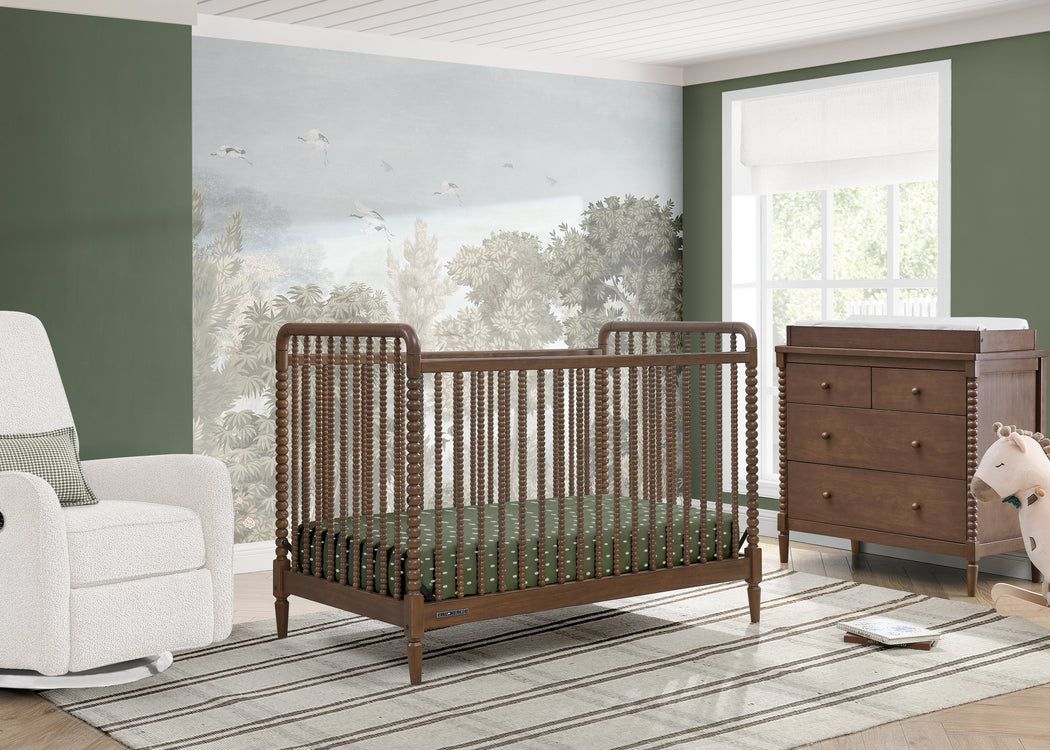 Saint 4-in-1 Convertible CribTeak Brown (1526)