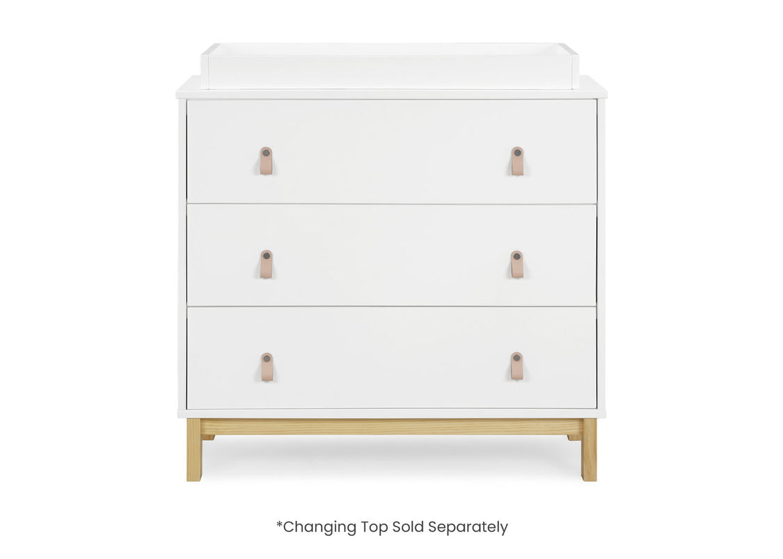 babygap legacy 3 drawer dresser with leather pulls babyGap Legacy 3 Drawer Dresser with Leather Pulls