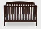Dark Chocolate (207) 2-Gateway 4-in-1 Convertible Crib