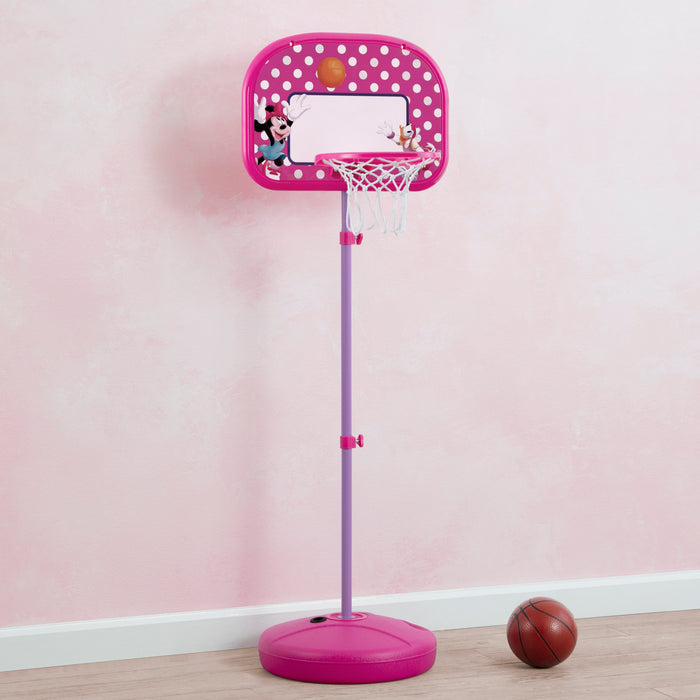 Minnie Mouse (1057) 1-Minnie Mouse Basketball Hoop Set for Kids