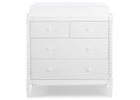 Saint 4 Drawer Dresser with Changing Top and Interlocking Drawers 16-Saint 4 Drawer Dresser with Changing Top and Interlocking Drawers