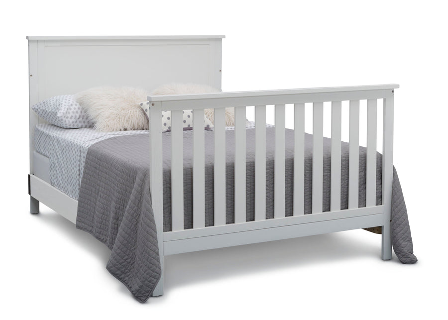 Textured White (1349) 12-Middleton 4-in-1 Convertible Baby Crib