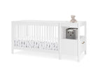 Bianca White (130) 15-Zoe 5-in-1 Convertible Crib and Changer