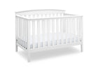 White (100) 12-Gateway 4-in-1 Convertible Crib