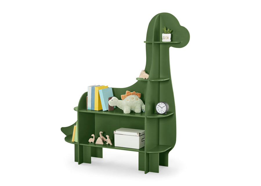 Dinosaur Green (318) 4-Dinosaur Bookcase