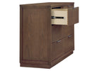 Teak Brown (1526) 10-Forever 6 Drawer Dresser with Interlocking Drawers - Naturals Collection