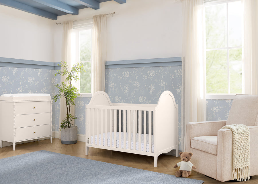 Soft Beige (1560) 1-Willa 4-in-1 Convertible Crib