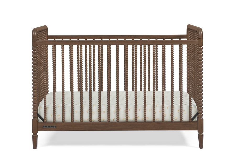 Teak Brown (1526) 22-Saint 4-in-1 Convertible Crib