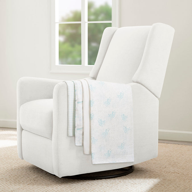 Sea Life (3236) 5-100% Cotton Muslin Baby Receiving Blankets - 4 Pack