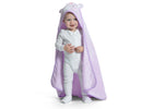 Light Purple Unicorn (1262) 6-Baby Hooded Bath Towel