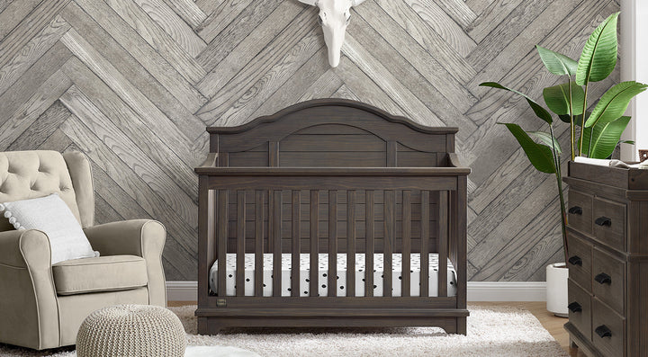 Rustic Grey Crib Top-Nursery-Sets | Delta Children