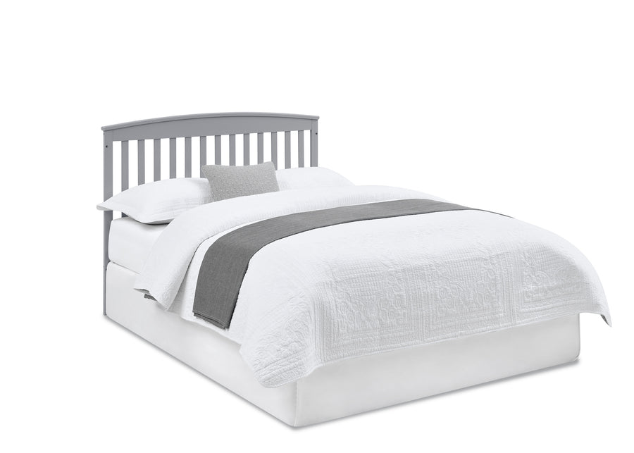 Grey (026) 15-Hanover 6-in-1 Convertible Baby Crib