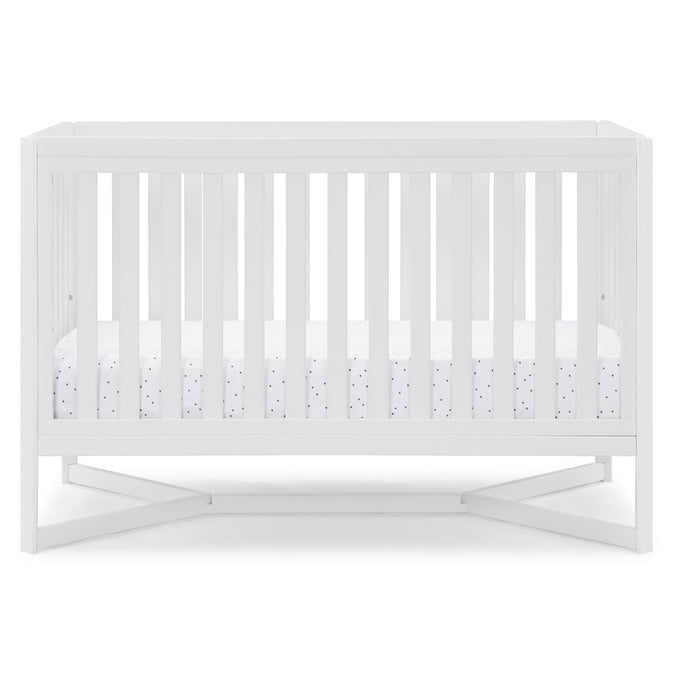 DCB: Bianca White (130) 31-Tribeca 4-in-1 Convertible Crib