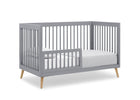 Grey with Natural (1359) 42-Jordan 4-in-1 Convertible Crib